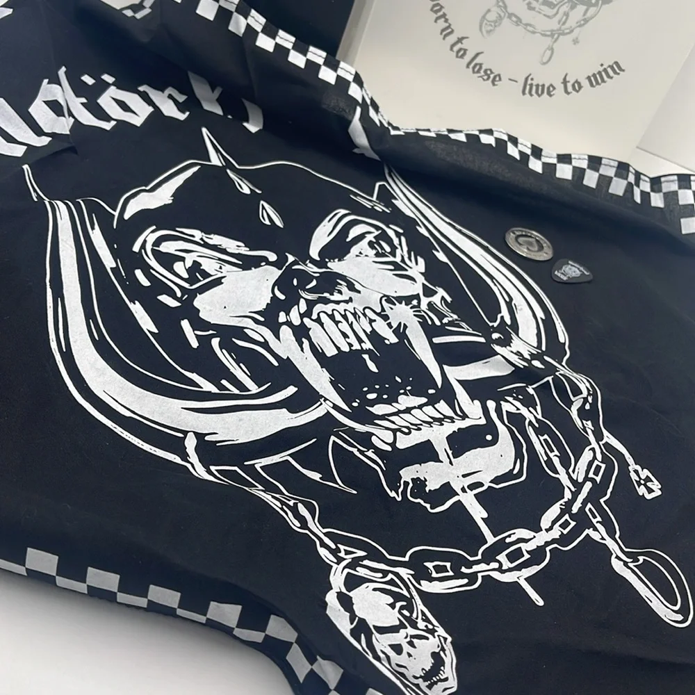 Vans Bandanna Moforhead Born to lose - live to vine New - Picture 10 of 11